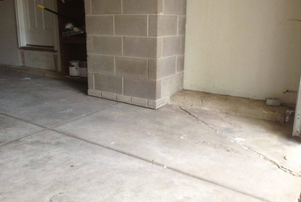 Garage Floor Leveling Liftech Correct Your Garages Drainage Today.
