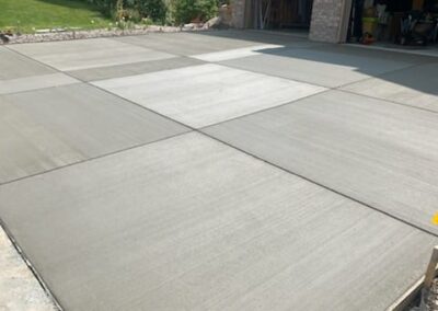 If you cant use driveway leveling - you have to replace your driveway