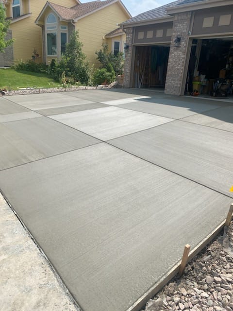 If you cant use driveway leveling - you have to replace your driveway