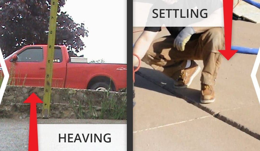 Is Your Concrete Settling or Heaving?