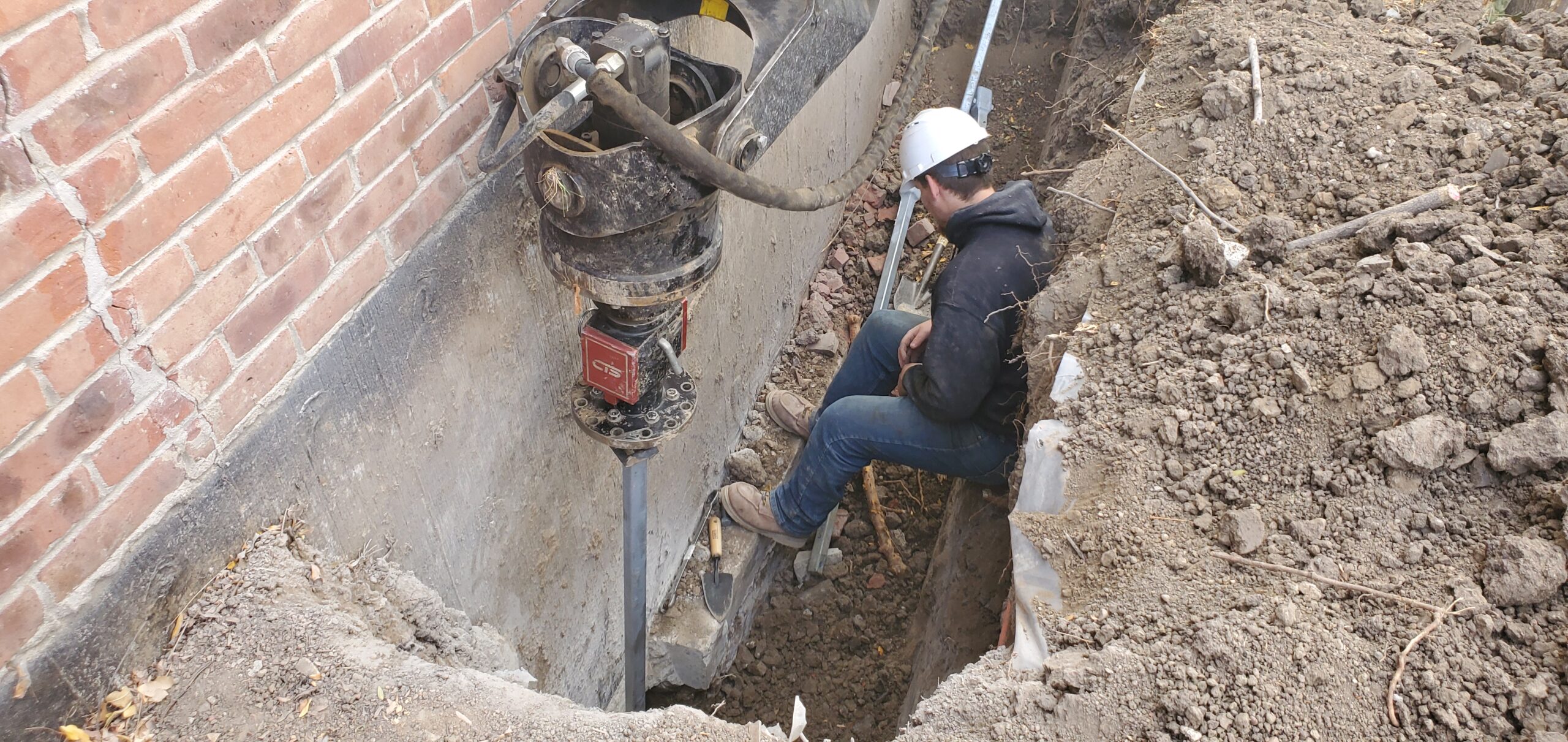 Foundation Repair Helical Piers