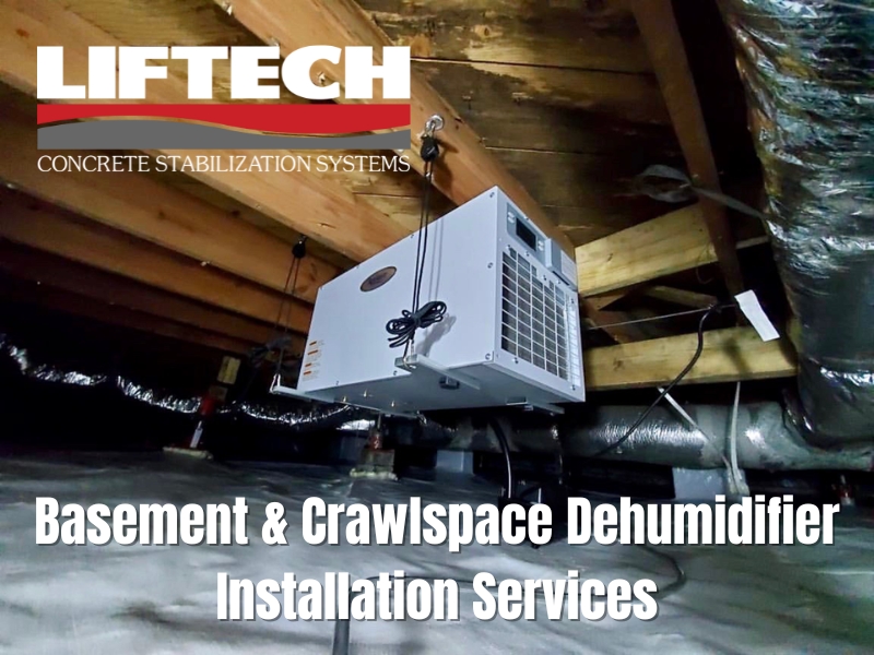 Basement & Crawlspace Dehumidifier Installation Services