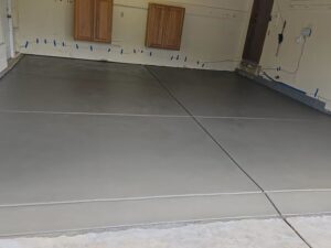 New Poured Concrete Garage